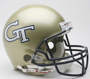 Georgia Tech Full Size Authentic Riddell Proline Helmet